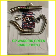 ♞,♘WORM TYPE AUN THAILAND OPEN PIPE TUBE TYPE HIGH QUALITY 51mm for RAIDER 150 FI