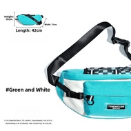 Trendy Mens Crossbody Backpack Casual Sporty Single Shoulder Sling Bag Youth Leisure Nylon Doughnut 