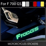 Custom Motorcycle Glow Sticker Decal F700 GS Accessories for bmw F700GS Stickers F 700