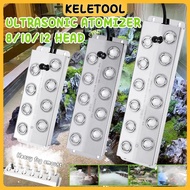 Ultrasonic spray 8/10/12 head atomizer humidifier hydroponic spray ultrasonic atomizer plate DC 48V