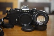 【售】Nikon FE + Nikon 50mm F1.4 Ai 標準鏡頭  一機一鏡