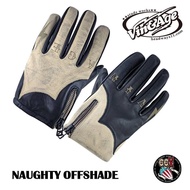 < American Factory > Japan Vin & Age Distressed Processing Cowhide Gloves Two-Color Tattoo VG23L-NS