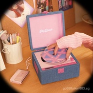 TINYL POPDAZZLE Y2K Retro cd Bluetooth Integrated Speaker CD Player Record Player 4XPR