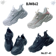 Baoji รองเท้าผ้าใบผู้หญิง รองเท้าผ้าใบผูกเชือกรุ่น BJW862 (XTEN)