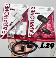 headset Handsfree L-29 original super bass bagus packing plastik