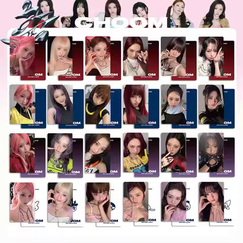 IN-STOCK KPOP NEW album CHOOM Ruka Ahyeon Rami Crimson Prism Metallic idol photocard single PC rando