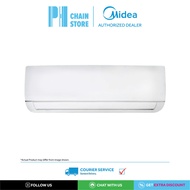 (COURIER SERVICE) MIDEA 1.0HP - 2.5HP FAIRY SERIES R32 NON-INVERTER AIR CONDITIONER / AC MSMF-10CRN8