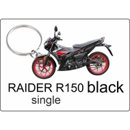Raider 150 Fi raider150 raider150fi black 2d keychain 2024 Suzuk l