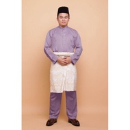 BAJU MELAYU cekak musang BY CTKDEE golden gold mustard soft yellow lilac black sage green baby blue 