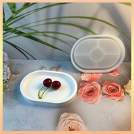 Oval Tray Cement Silicone Mold DIY Flower Pot Concrete Plaster Mold Ashtray Plaster Mold Home Decoration Technology