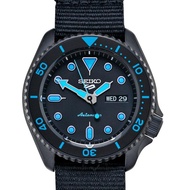 電子消費券 2022 電子消費券 佐敦門市 現貨 100% 精工 Seiko 5 Sports Blue Black 黑藍 藍色 5仔 Nato Strap 尼龍帶 黑鋼 SPRD81 SPRD81K