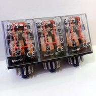 Ready Relay Mk3P-I Omron Relay + Socket Mk3P 11 Pin 220Vac - 24Vac Special Price