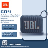 JBL Go 4 Wireless Speaker New Model | JBL Pro Sound | IP67 | Bluetooth 5.3 | 7H Playtime | App Contr