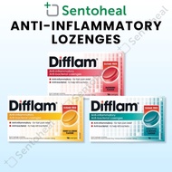 Lozenges Difflam Honey Lemon/ Eucalyptus n Menthol/ Raspberry Lozenges 16s