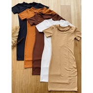 ▌ ♥ ♘ ♞,♘REGINE RIB KNIT SKINNY DRESS