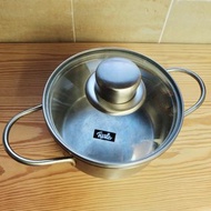 Fissler Germany small stainless steel pot 德國製細不鏽鋼煲