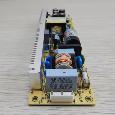 Taiwan Mean Well PCB bare board power supply LPS-50 5V 12V 24V 48V 50W compact and narrow strip type