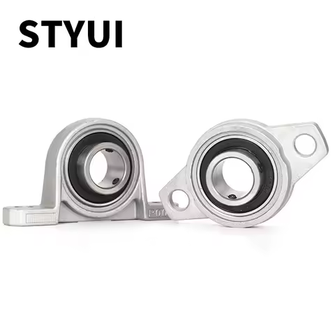 Zinc Alloy Diameter 8mm TO 25mm Bore Ball Bearing Pillow Block Mounted Support Kp08 Kp000 Kp001 Kp00