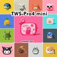【imamura】For TWS-Pro4 mini Case Casing Soft Silicone Cool Cartoon Earphone Case Cover NO.3
