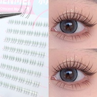Lower Eyelashes - Under Eye Lashes - False Eyelashes - Eyes Makeup - Transparent Stalk Manga Lashes 