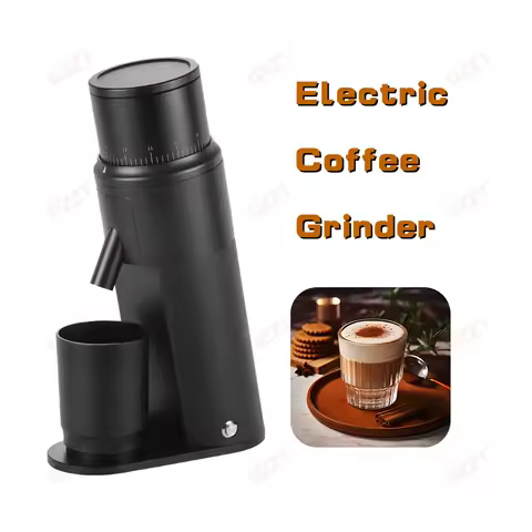 GZZT M63 Single Origin Bean Grinder 63MM Stainless steel Cone Burr Coffee Grinder Coffee Grinding Ma