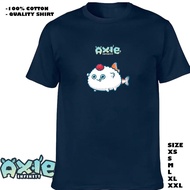 ◫ ♧ ▬ AXIE INFINITY CUTE AXIE WHITE MONSTER SHIRT TRENDING Design Excellent Quality T-SHIRT (AX10)