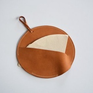 【咖啡濾紙掛飾】植鞣皮革