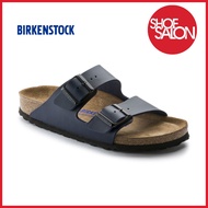 SHOE SALON Birkenstock Arizona Birko-Flor SFB Men's Sandals Blue 51061