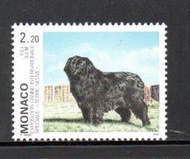 【流動郵幣世界】摩納哥1993年蒙特卡洛國際犬展郵票