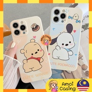 Redmi A1 9C 10 10A 10C Note 10 Pro 11 Pro 12 12 Pro 12 Pro+ pochacco pooh case