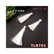 Tlr701 Short TasselTALI 5.5cm Off White Per 12pcs