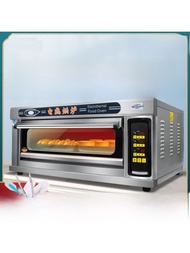 Commercial Electric Oven One-Layer Two-Layer Four-Plate Electric Oven Bread Cake Bakery Equipment El