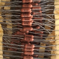 1.69K Brown 0.5W Imported DALE Fever 1% High Precision Precision Metal Film Resistor Can Replace 1.7