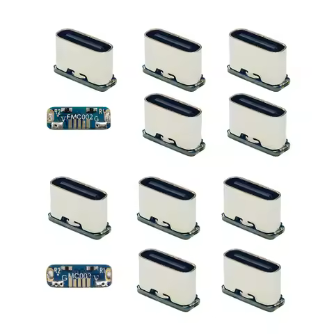 5PC MC002 5PCFMC002 MicroUSB to Type-C Adapter Board USB 2.0 Data Transfer Charging Support DIY Repa