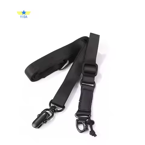 Tactical gun sling 2 point metal gun strap air gun shooting hunting accessories nylon gun rope sturd