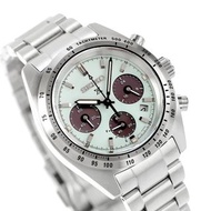 精工 SEIKO PROSPEX SPEEDTIMER CHRONOGRAPH SOLAR 太陽能 SBDL129 100M 防水 粉藍色 熊貓款