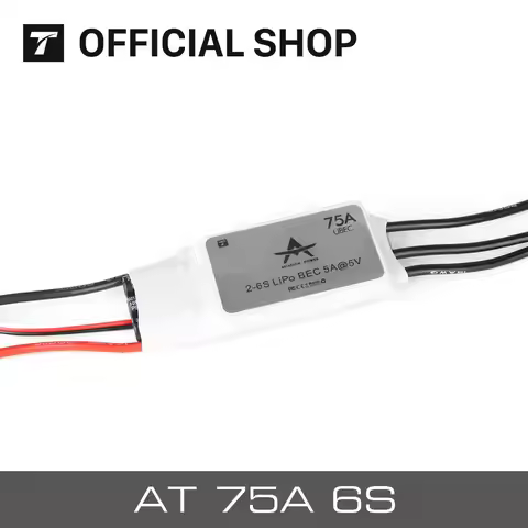 T-MOTOR AT Electronic Speed Controller ESC AT 12A 20A AT30A 40A AT55A AT75A AT115A for aeroplane rad
