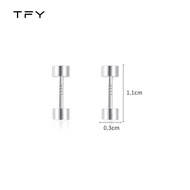 TFY | S999 Silver Ear Piercing Earring