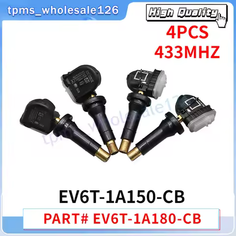 4PCS/Lot Tire Pressure Sensor EV6T-1A180-CB EV6T-1A150-DB For 2014-2017 Ford Ecosport F-150 Kuga Mon