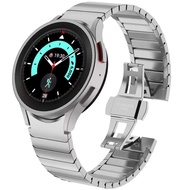 (ทุกชุดขนาดสากล) สายนาฬิกาสำหรับนาฬิกา Samsung Galaxy Watch 6 5 4 44มม. 40มม. สายนาฬิกาข้อมือโลหะสำหรับ Galaxy Watch 6คลาสสิก43มม. 47มม. 4คลาสสิก46มม. 42มม. (ทุกขนาดสากล) galaxy Watch 5 Pro สาย45Mm