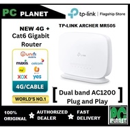 TP-LINK Archer MR505 4G+ Cat6 AC1200 Wireless Dual Band 5Ghz + 2.4GHz Gigabit Router Direct Nano SIM