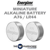 Energizer Miniature Alkaline Battery A76/LR44 2pcs