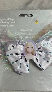 迪士尼 Elsa Forzen 魔雪奇緣 蝴蝶髮夾
