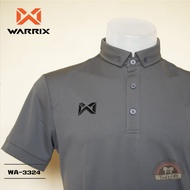 WARRIX เสื้อโปโล รุ่น bubble WA-3324 WA-PLA024 สีเทา EE วาริกซ์ วอริกซ์ ของแท้ 100%