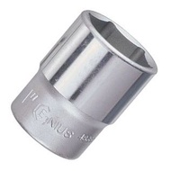 GENIUS HEX SOCKET BOX 1/2'' 6PT ( 30mm )