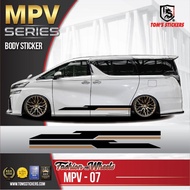 👍👍 MPV CAR BODY STICKERS SET MPV-07