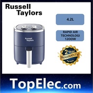 RUSSELL TAYLOR AIR FRYER 4.2L Air Fryer Z1B (BLUE)/Air Fryer Z1G (GREEN) GORENG FRIE TOPELEC