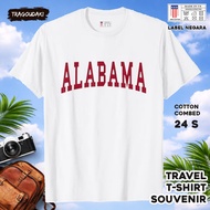 T-SHIRT BY ALABAMA 33 WEAR COUNTRYTAG ASAL US COTTON 24S SOUVENIR PREMIUM GIFT