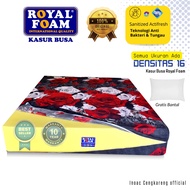 Royal Foam Kasur Busa D16 Ukuran 200x200 200x180 200x160 200x140 200x120 200x100 200x90 Tebal 5cm 10