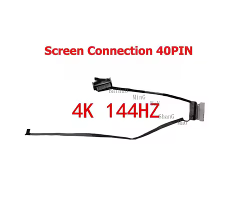 For Dell G3 3500 G5 5500 5505 Display Screen Cable 144Hz 450.0K702.0001 01F2KR